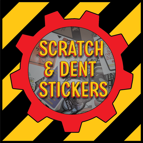 Scratch & Dent Sticker
