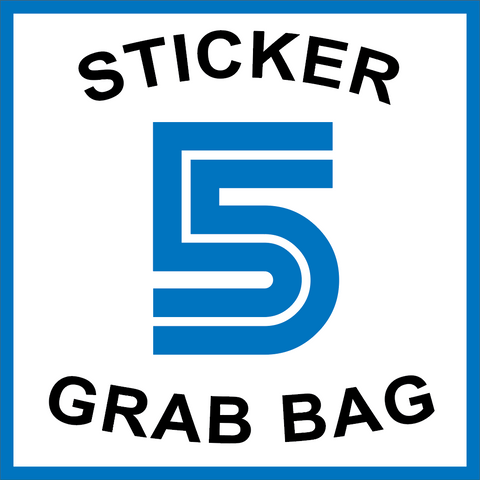 5 Sticker Grab Bag- Sticker