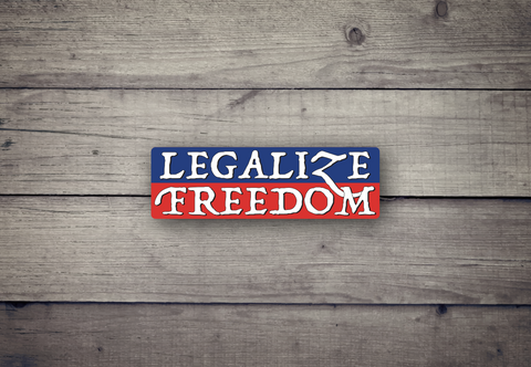 Legalize Freedom - Sticker