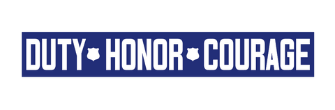 Duty, Honor, Courage TBL Decal