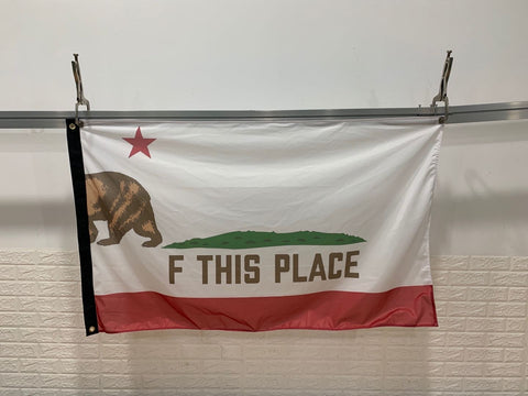“F This Place” 3'x5' Polyester Flag