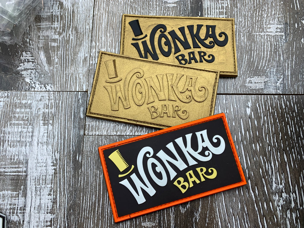 Wonka Bar PVC Patch (bin 86)