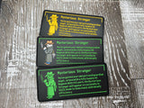 "Mysterious Stranger" PVC Patch (bin 68)