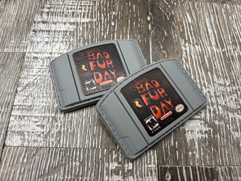 “Conker’s Bad Fur Day"  PVC Patch (bin)