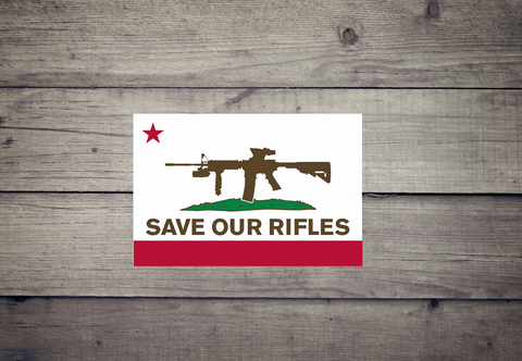 Save Our Rifles - Sticker