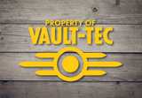 Property of VAULT-TEC  - Vinyl Decal