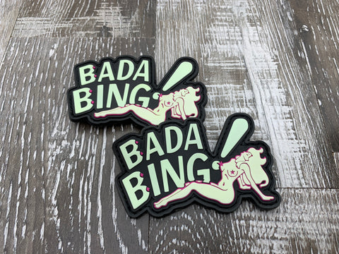 "Bada Bing!"  PVC Patch (bin 17)