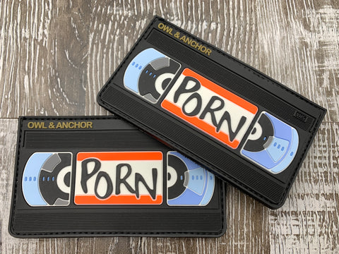 “VHS Tape” PVC patch (bin 1)