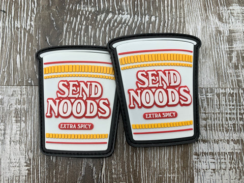 "Send Noods"  PVC Patch (bin 7)