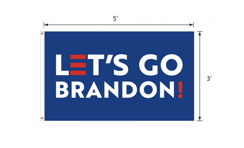 "Let's Go Brandon!" 3'x5' Polyester Flag