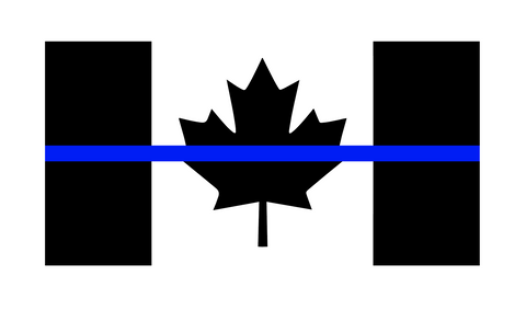 Canadian TBL Flag Decal