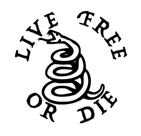"Live Free or Die" Decal