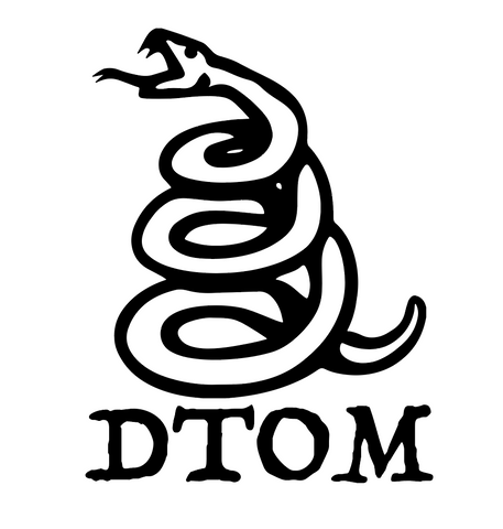 "DTOM Snake" Decal