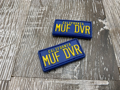 "MUF DVR" PVC Patch (bin 26)