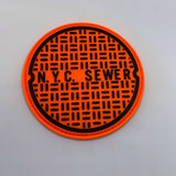"NYC Sewer" PVC Patch (bin 100)