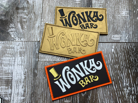"Wonka Bar" PVC Patch (bin 86)